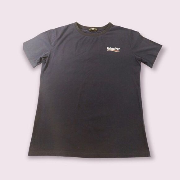 BALENCIAGA Oversized Logo-Embroidered Cotton-Jersey T-Shirt - Picture 6 of 12